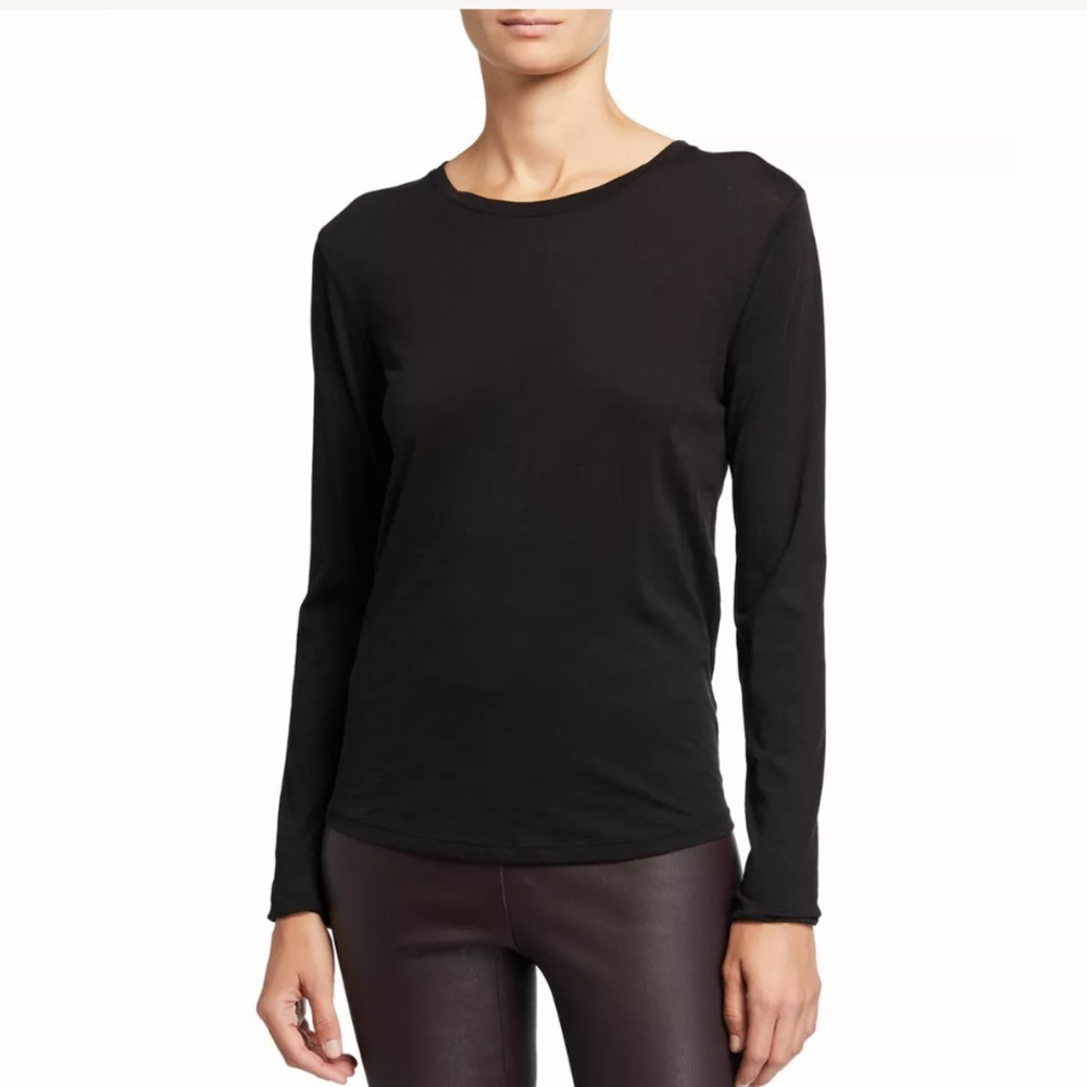 NWOT Vince Sheer Crew long sleeve layering Tee